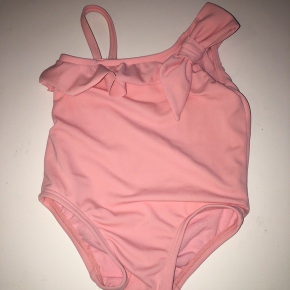 NWOT baby Gap swim suit 3-6 months pink - Picture 1 of 3